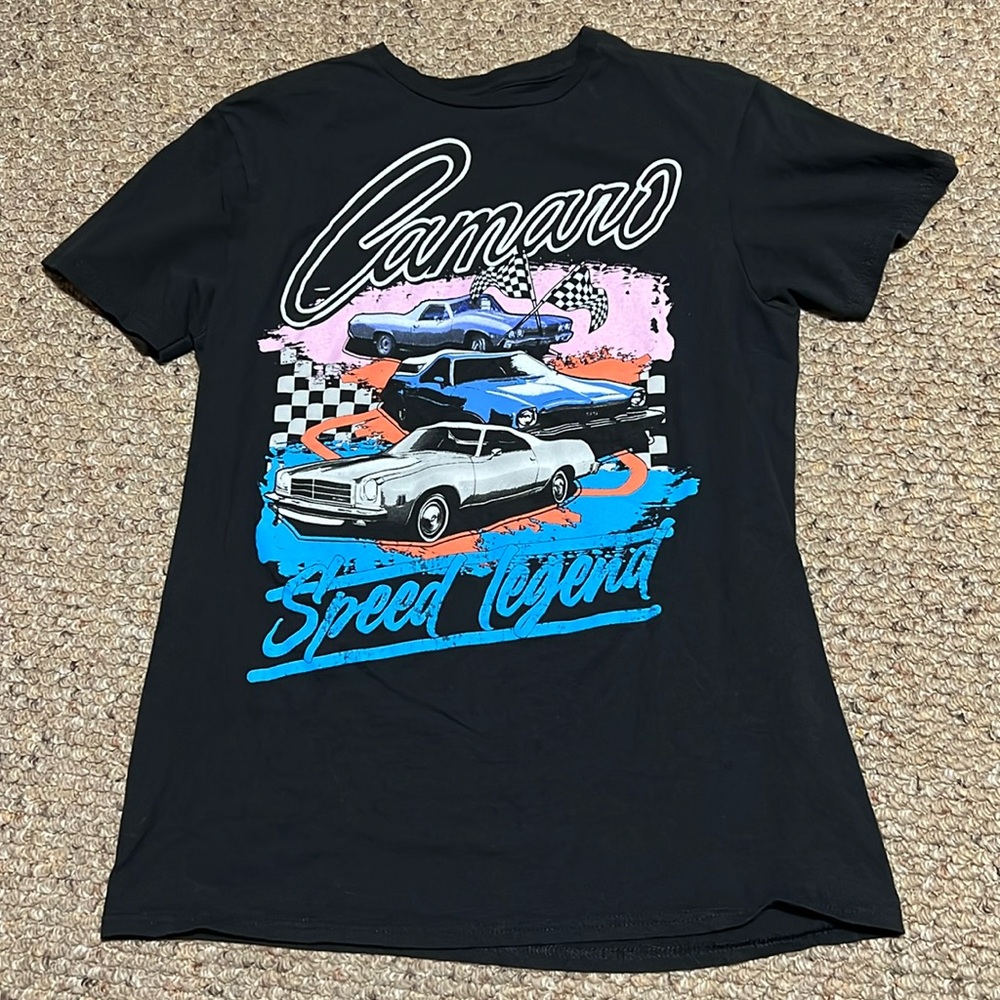 Vintage men’s t-shirt. Camaro vintage shirt.